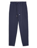 Cotton Tapered Ankle Grazer Joggers