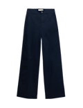 Cotton Rich Wide Leg Chinos