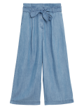 Pure Lyocell Plain Regular Fit Culottes