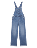 Denim Utility Pocket Dungarees