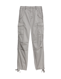 Lyocell™ Rich Cargo Straight Leg Trousers
