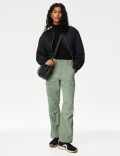Lyocell™ Rich Cargo Straight Leg Trousers