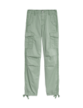 Lyocell™ Rich Cargo Straight Leg Trousers