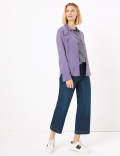 Utility Wide Leg Ankle Grazer Jeans