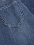 Denim Cropped Culottes