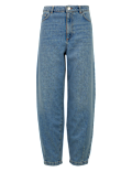 High Waisted Balloon Jeans