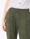 Jersey Tapered Ankle Grazer Trousers