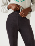 Cord High Waisted Legging