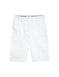 Cotton Rich High Waisted Chino Shorts