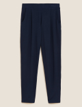 Jersey Tapered Ankle Grazer Trousers