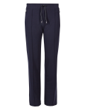 Cotton Straight Leg Ankle Grazer Joggers