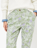 Pure Cotton Ankle Grazer Chinos
