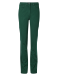 Cotton Rich Stretch Straight Leg Trousers