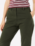 Cotton Rich Tapered Leg Chinos