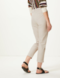 Cotton Rich Tapered Leg Ankle Grazer Chinos