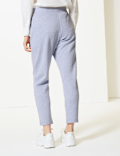 High Waist Ankle Grazer Joggers