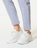 High Waist Ankle Grazer Joggers