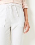 Linen Rich Peg Trousers