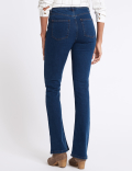 Mid Rise Slim Bootcut Flared Jeans