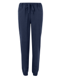 Linen Rich Tapered Ankle Grazer Trousers