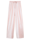 Velour Wide Leg Joggers