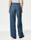 Slouchy Mid Rise Wide Leg Jeans
