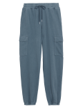 Jersey Utility Tapered Joggers