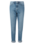 Mid Rise Ankle Grazer Jeans