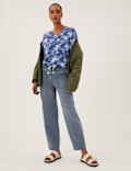Cotton Rich Balloon Ankle Grazer Chinos