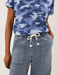 Cotton Rich Balloon Ankle Grazer Chinos