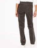 Corduroy Straight Leg Trousers
