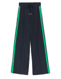 Side Stripe Wide Leg Trousers