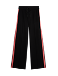 Side Stripe Wide Leg Trousers