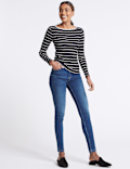 Sculpt & Lift Mid Rise Skinny Leg Jeans
