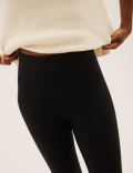 High Waisted Cropped Leggings