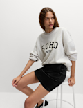 Cord Mini A-Line Skirt