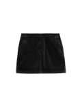 Cord Mini A-Line Skirt