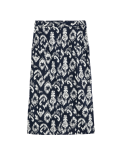 Linen Rich Midi Utility Skirt