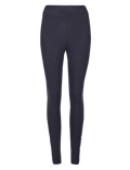 Cotton Rich Embroidered Hem Leggings
