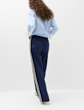 Side Stripe Straight Leg Joggers