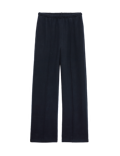 Cotton Rich Pintuck Wide Leg Trousers
