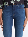 Ozone Mid Rise Skinny Leg Jeans