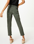 Relaxed Mid Rise Slim Jeans