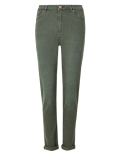 Relaxed Mid Rise Slim Jeans