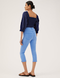 Supersoft High Waisted Skinny Cropped Jeans