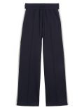 Side Stripe Wide Leg Trousers