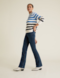The Slim Flare Jeans