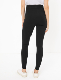Diamanté Tapered Leg Ankle Grazer Leggings