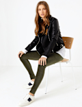 Corduroy High Waisted Leggings