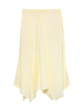 Hanky Hem Midi Skirt